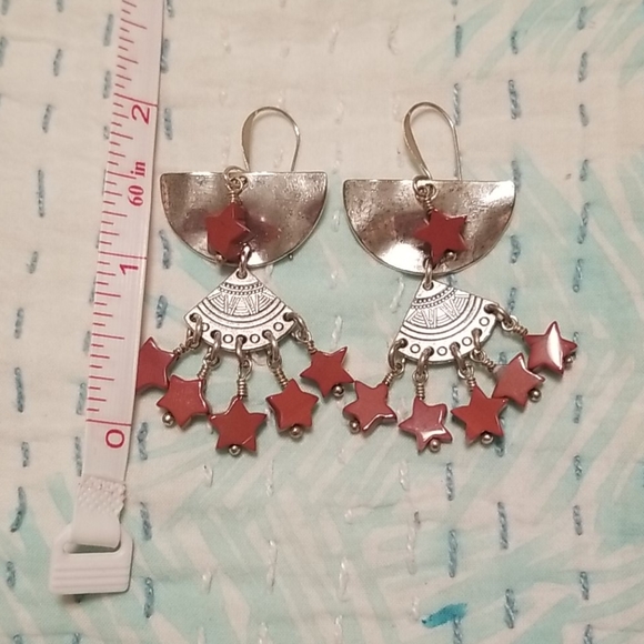 💖 HOST PICK 💖 Handmade Boho Star Earrings - Picture 2 of 2